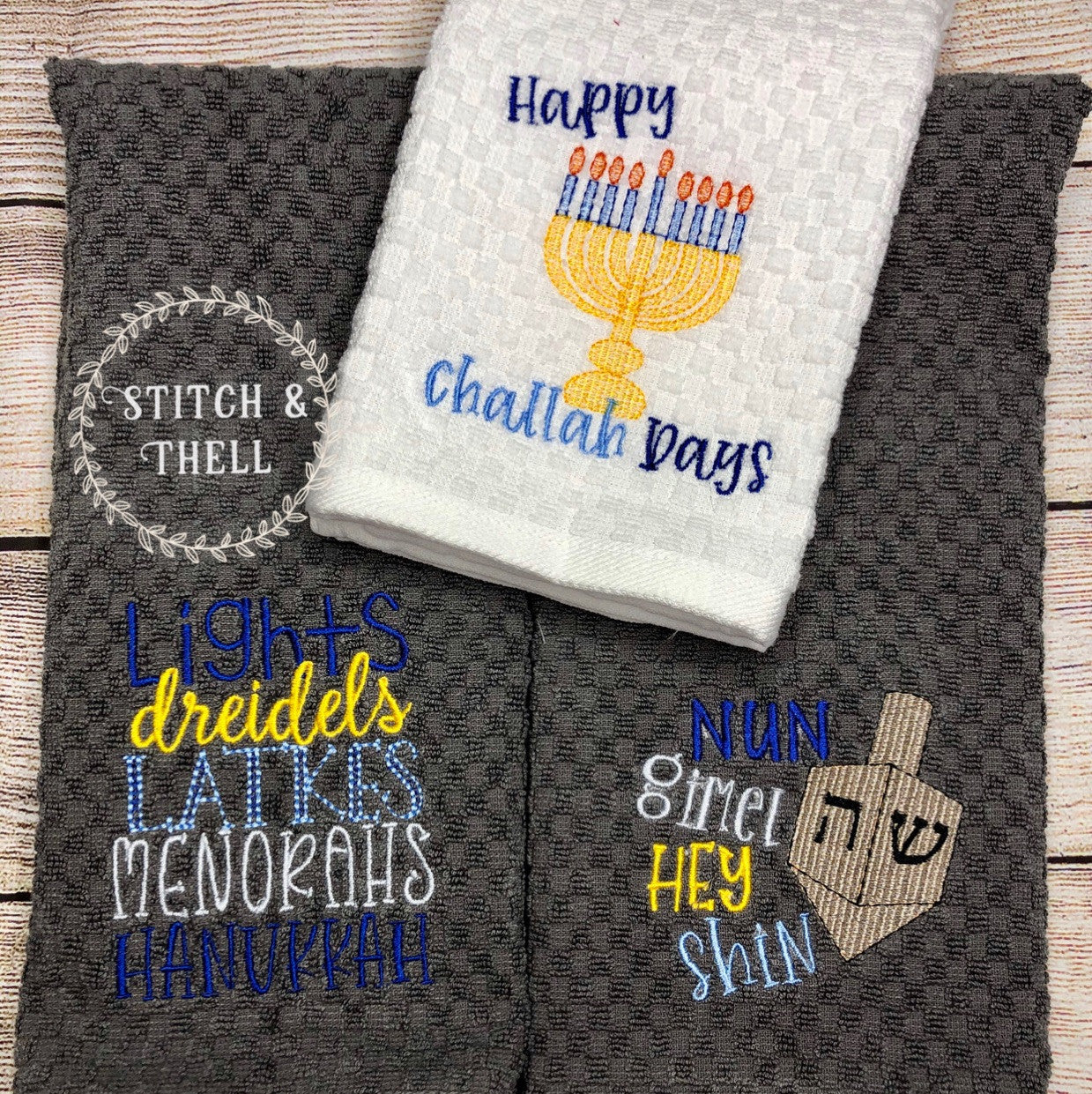 Hanukkah Towel Set