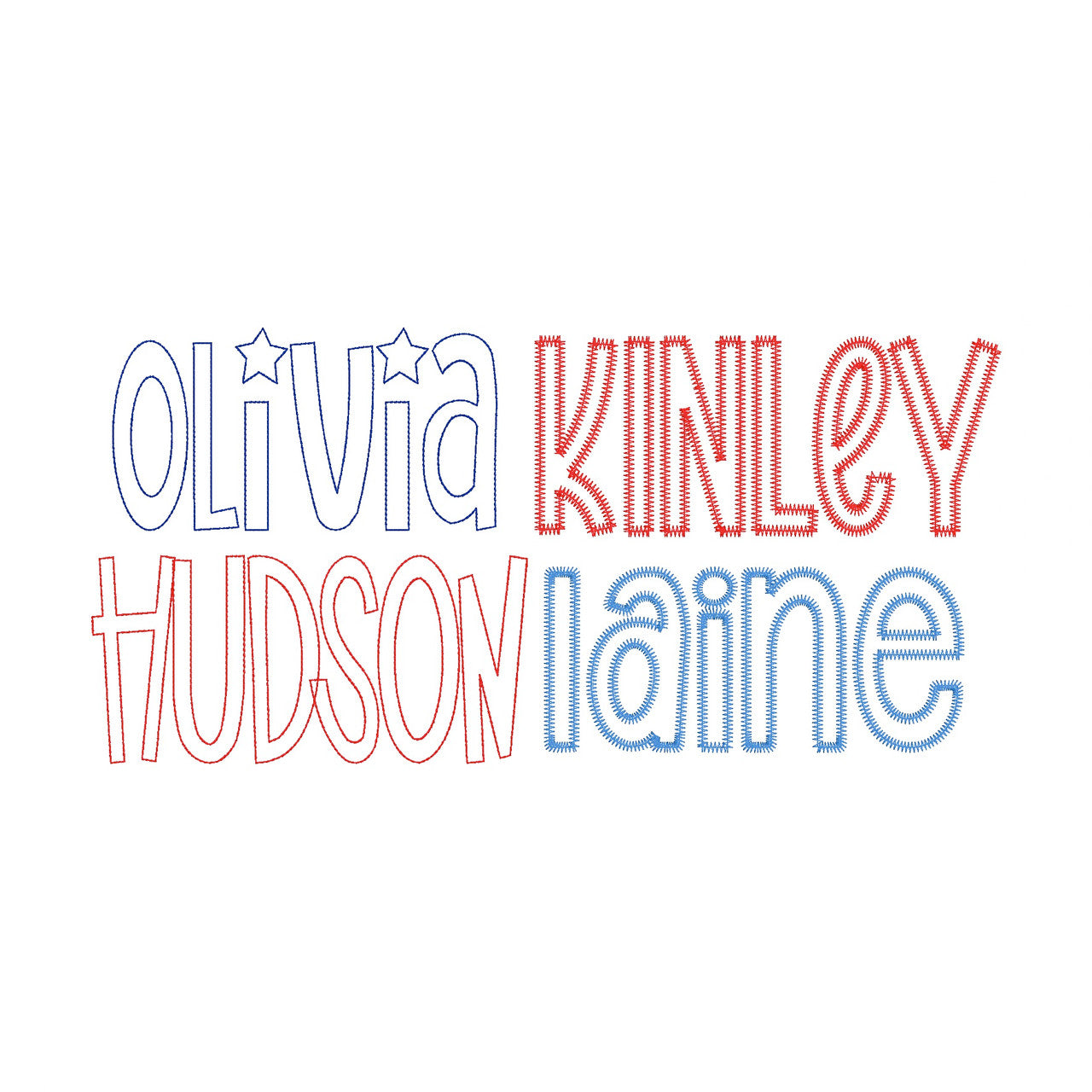 Font choices
