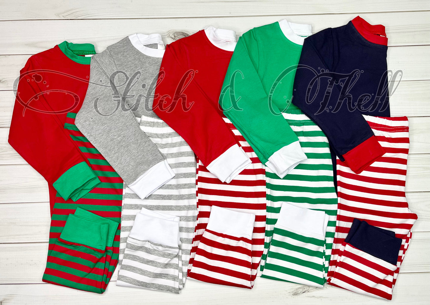 Holiday Name Pajamas