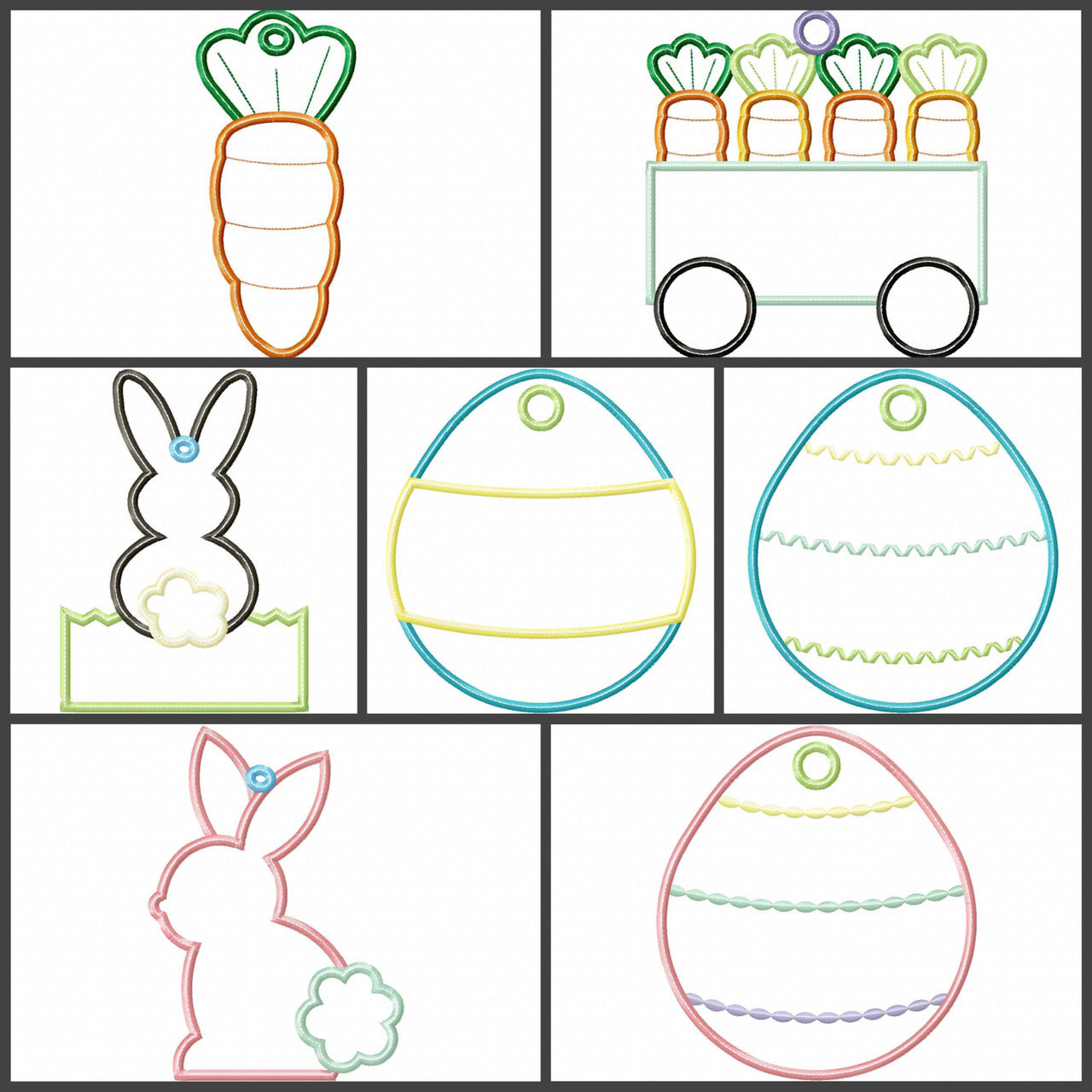 Easter Bag Tags