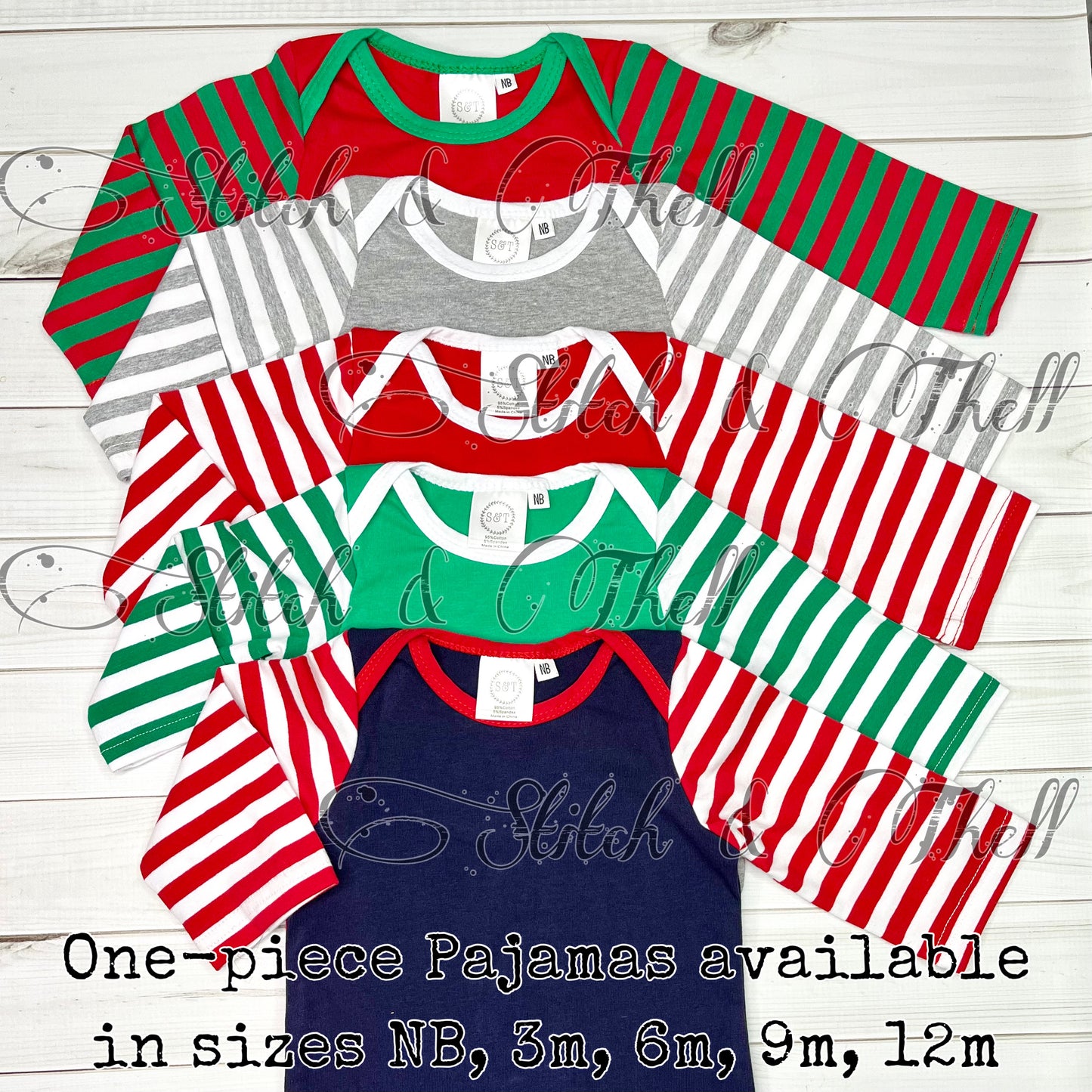 Holiday Name Pajamas