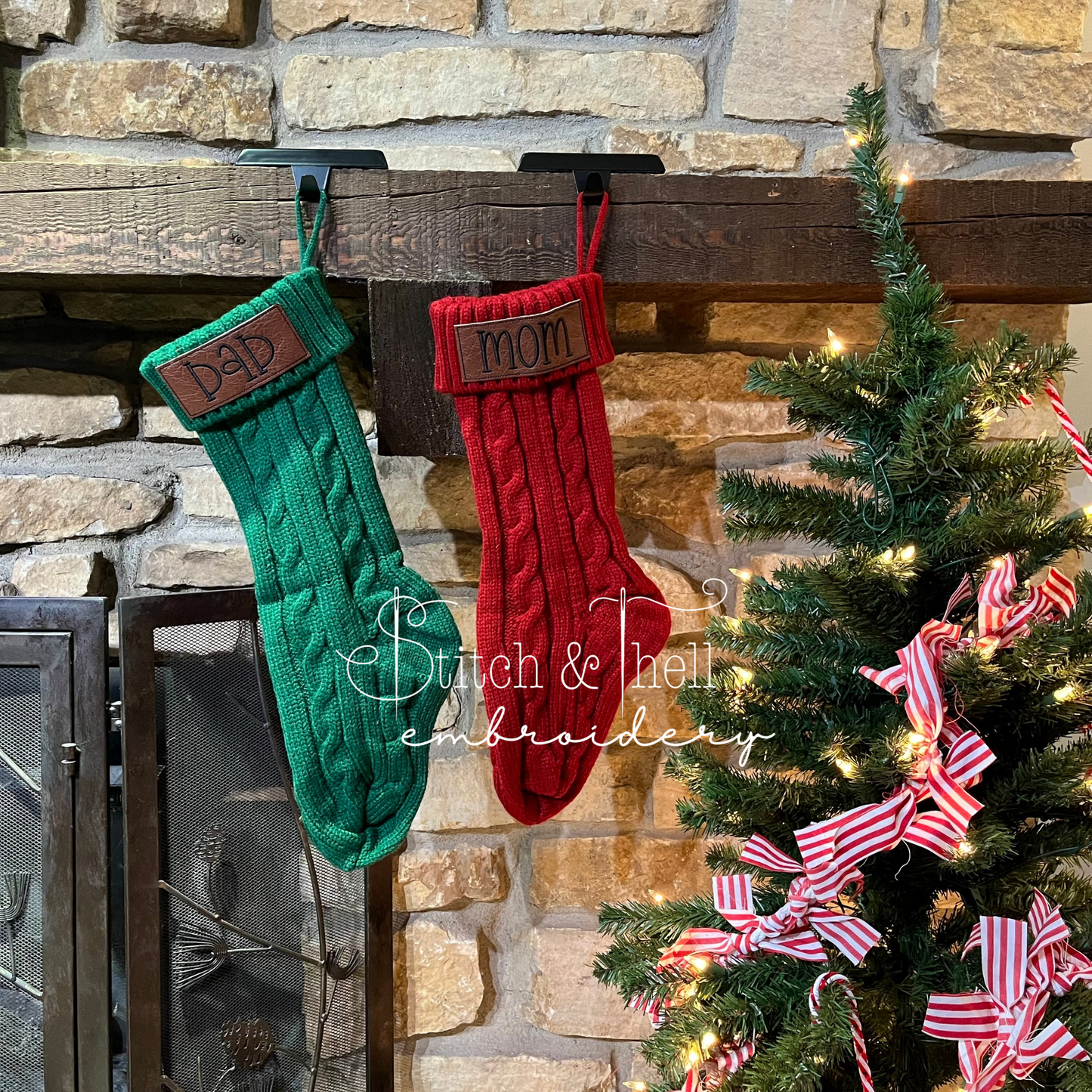 Knit Christmas Stocking