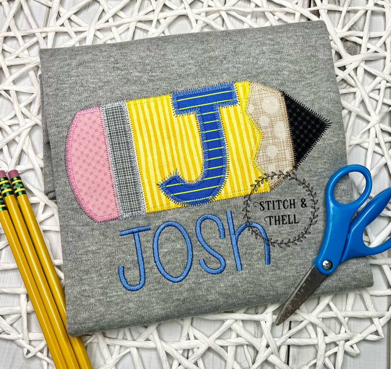 Pencil Monogram