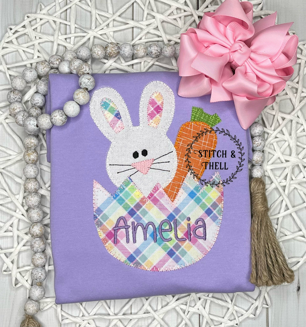 Peeking Bunny Egg