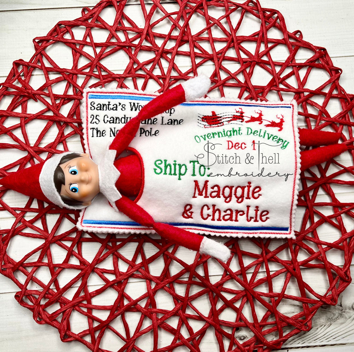 Elf Arrival Envelope