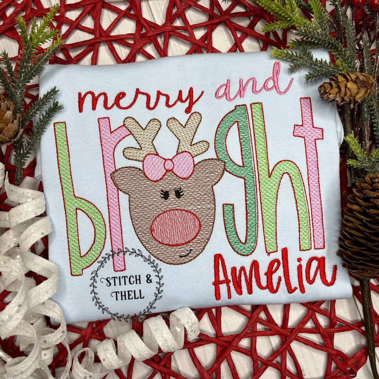Merry & Bright Sketch