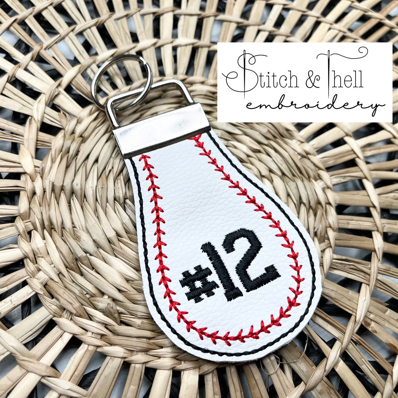 Baseball/Softball Keychain