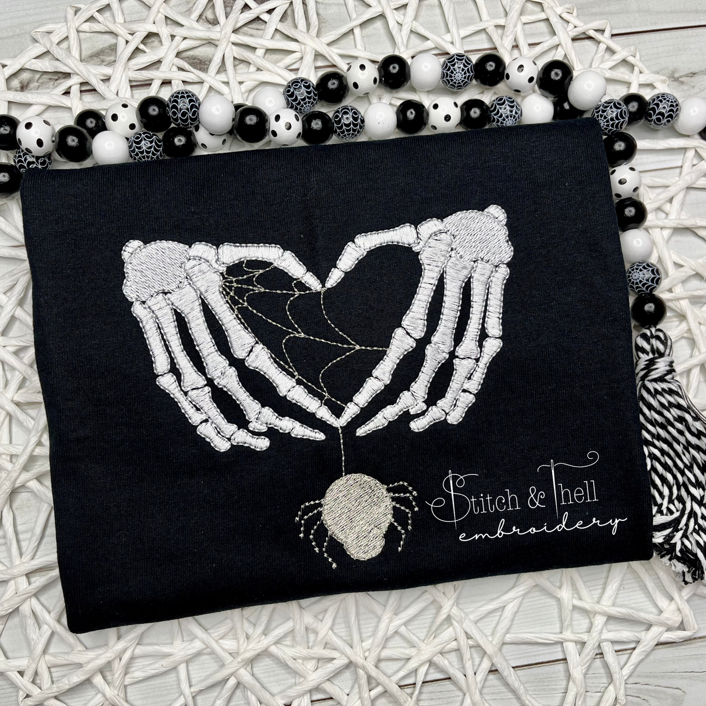 Skeleton Heart Hands