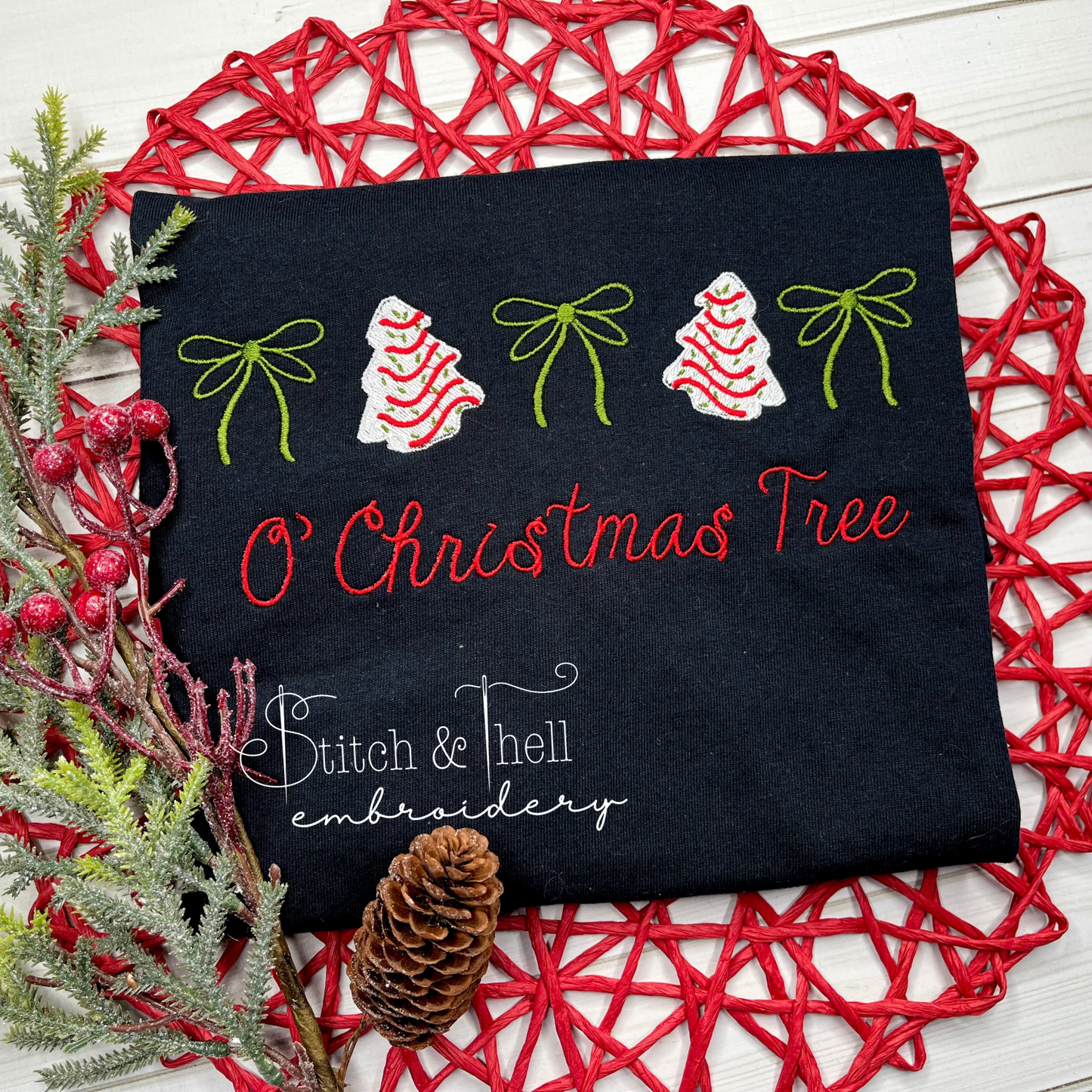 Christmas Cakes & Bows