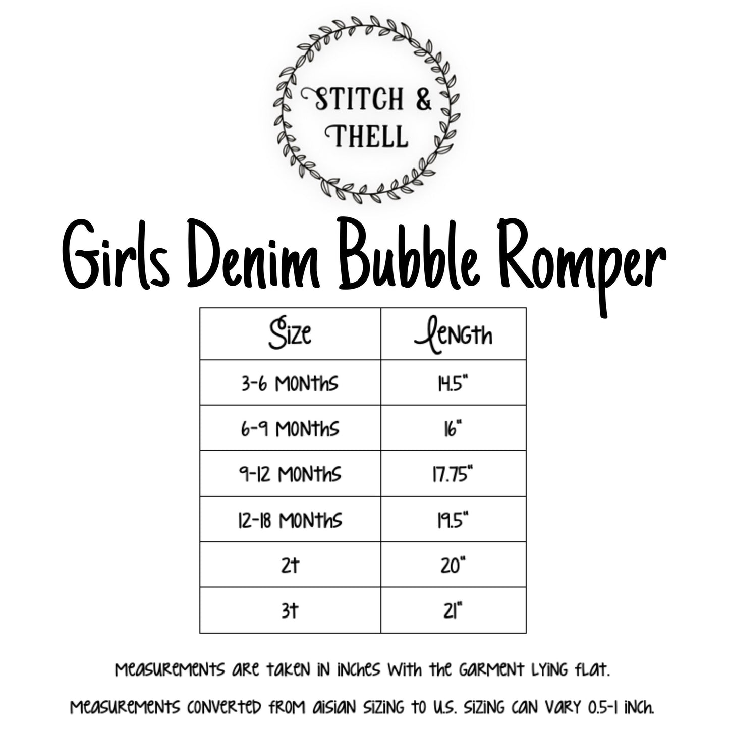 Bumble Bee Denim Romper