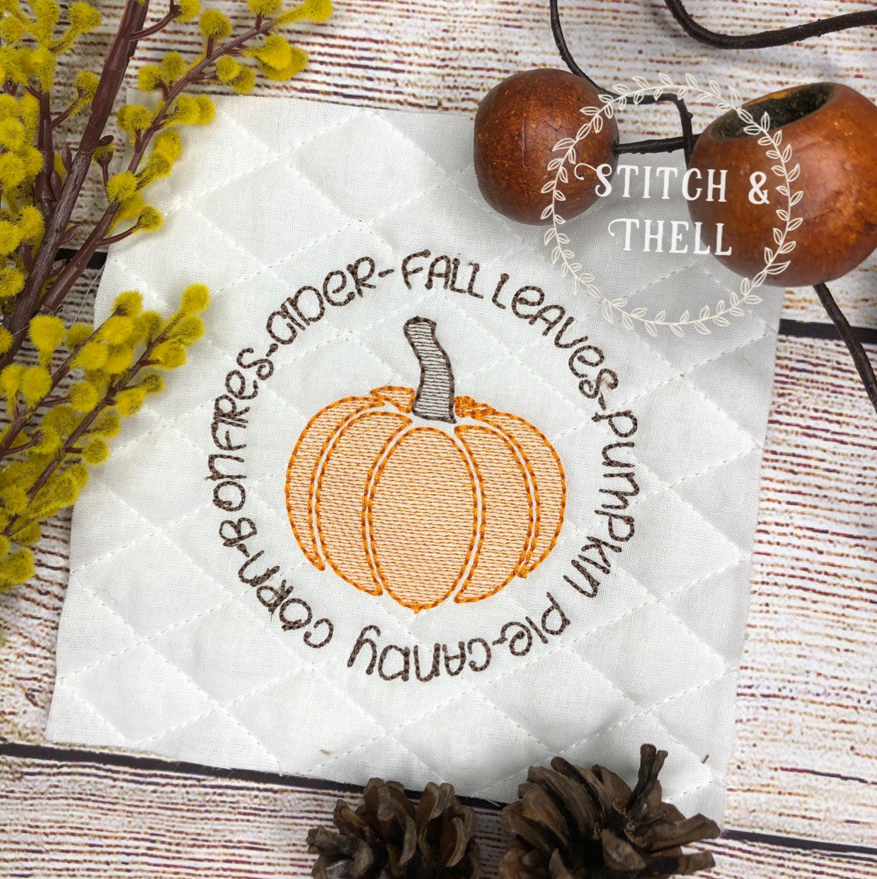 Pumpkin w/words
