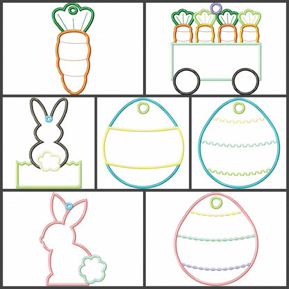 Easter Bag Tags