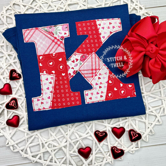 Valentine Patchwork Monogram