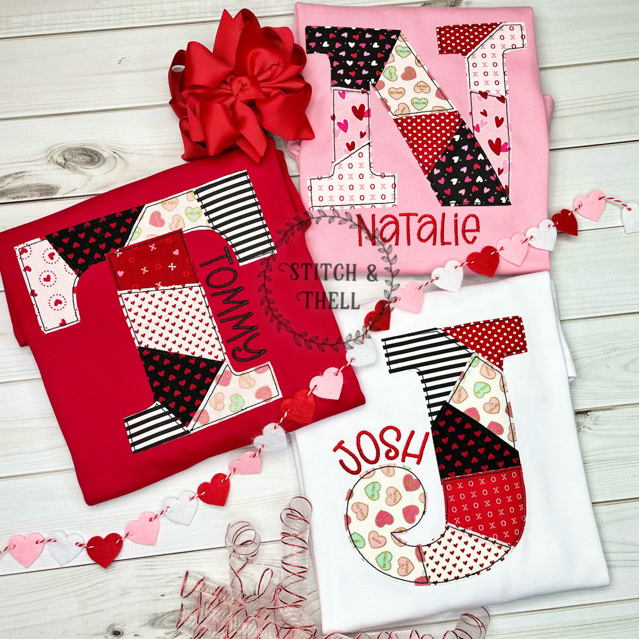 Valentine Patchwork Monogram