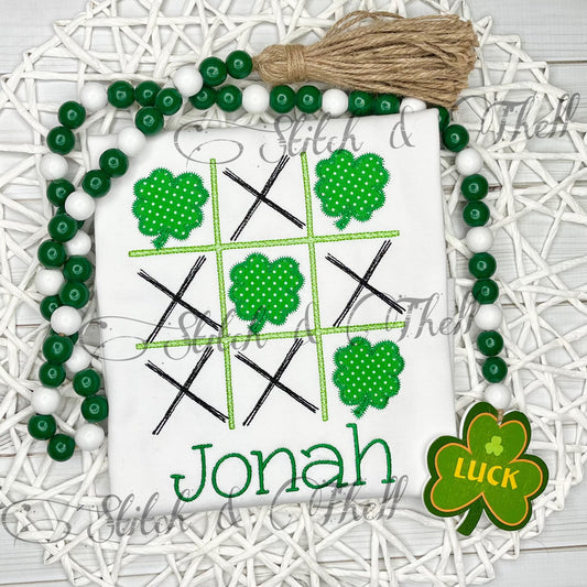 Shamrock Tic-Tac-Toe