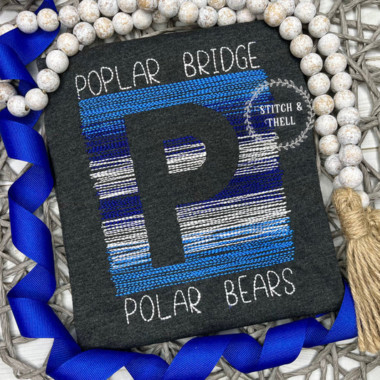 Spirit Wear Block Scribble