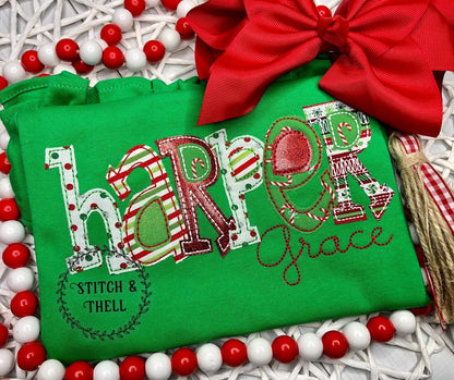 Christmas Name Shirt