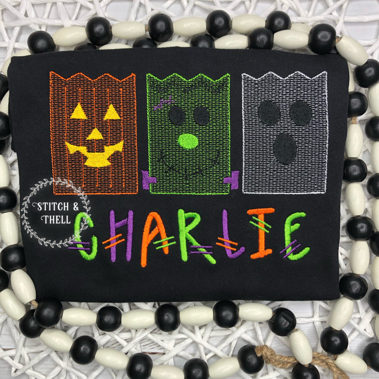 Sketchy Halloween Treat Bags