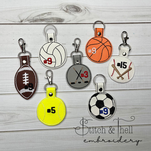 Sports Keychain