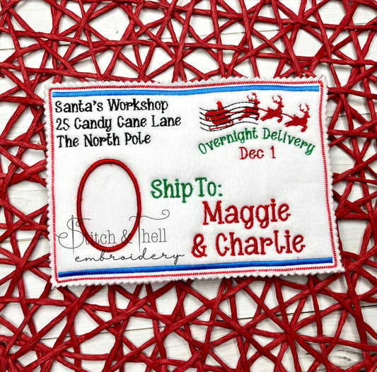 Elf Arrival Envelope