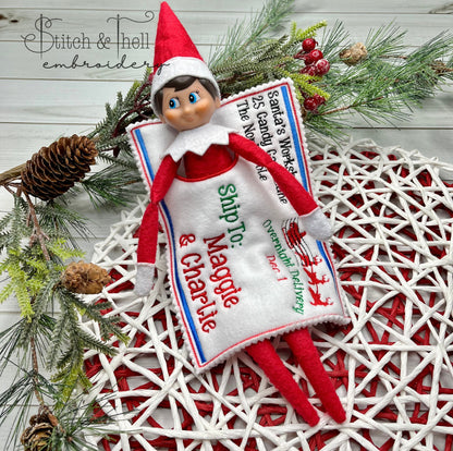 Elf Arrival Envelope