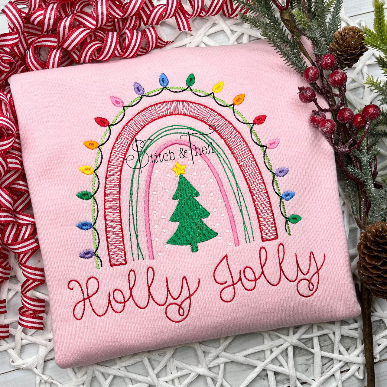 Holly Jolly Rainbow