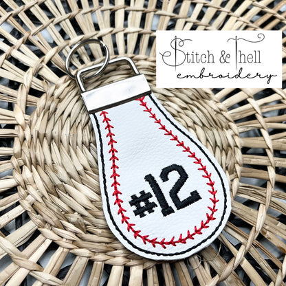 Baseball/Softball Keychain