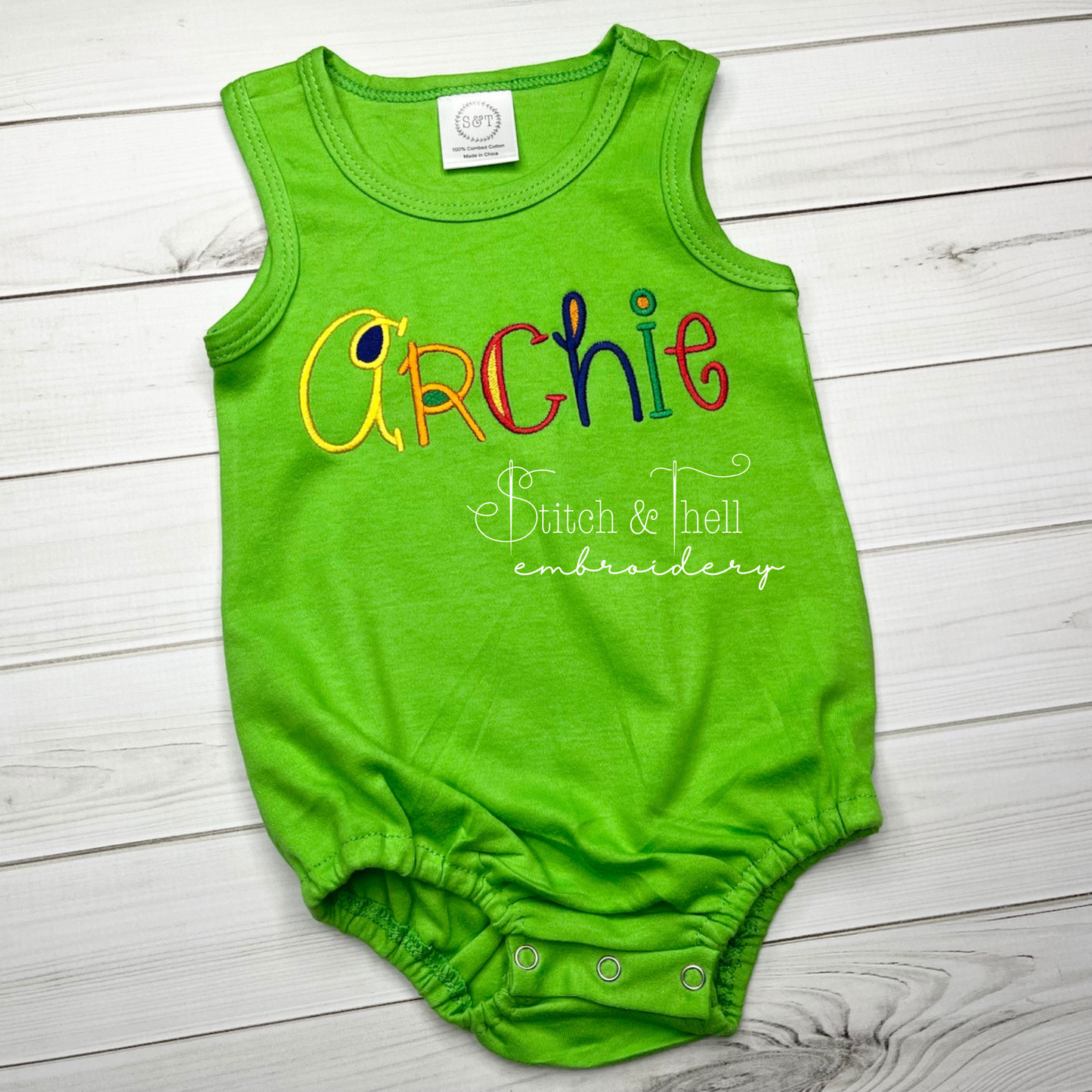 Unisex Bubble Romper