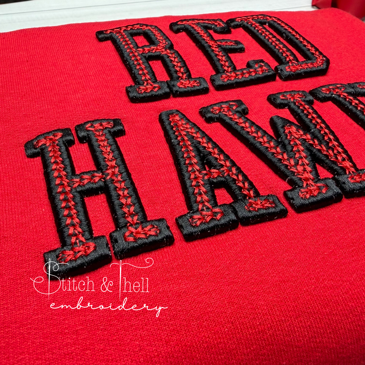 3D Top Stitch Spirit Wear