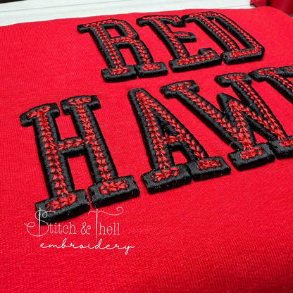 3D Top Stitch Spirit Wear