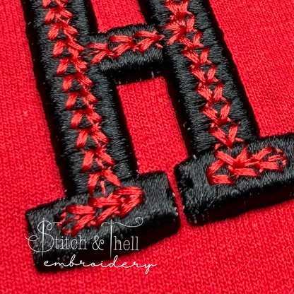 3D Top Stitch Spirit Wear