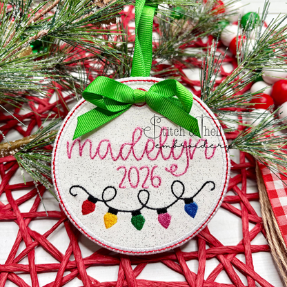 Personalized Ornament