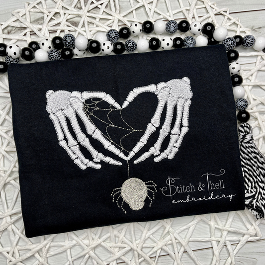 Skeleton Heart Hands