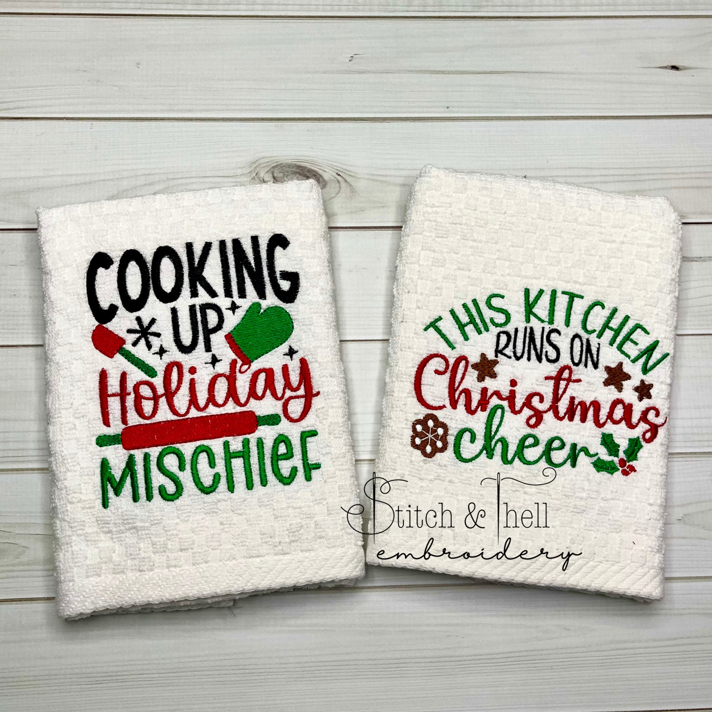Christmas Baking Towel Set