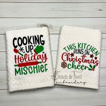Christmas Baking Towel Set
