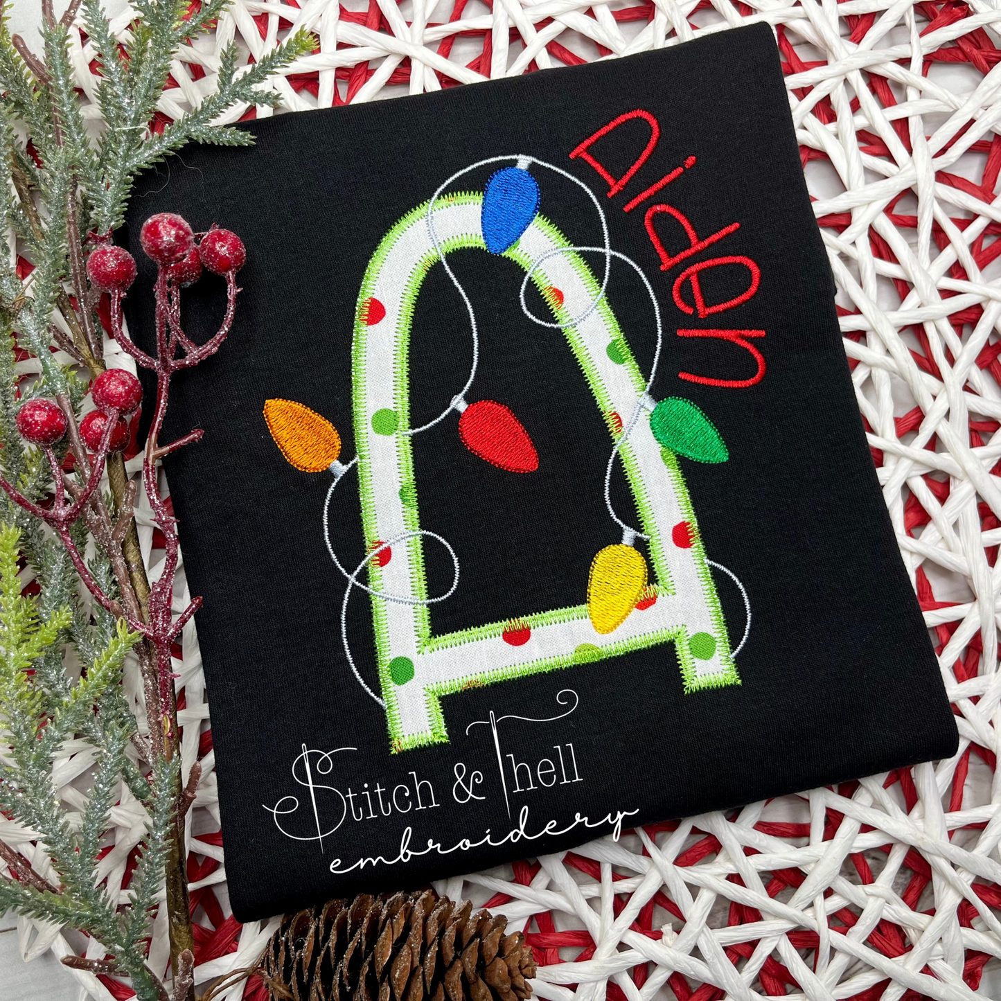 Holiday Lights Initial