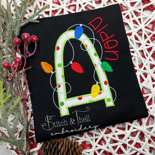 Holiday Lights Initial