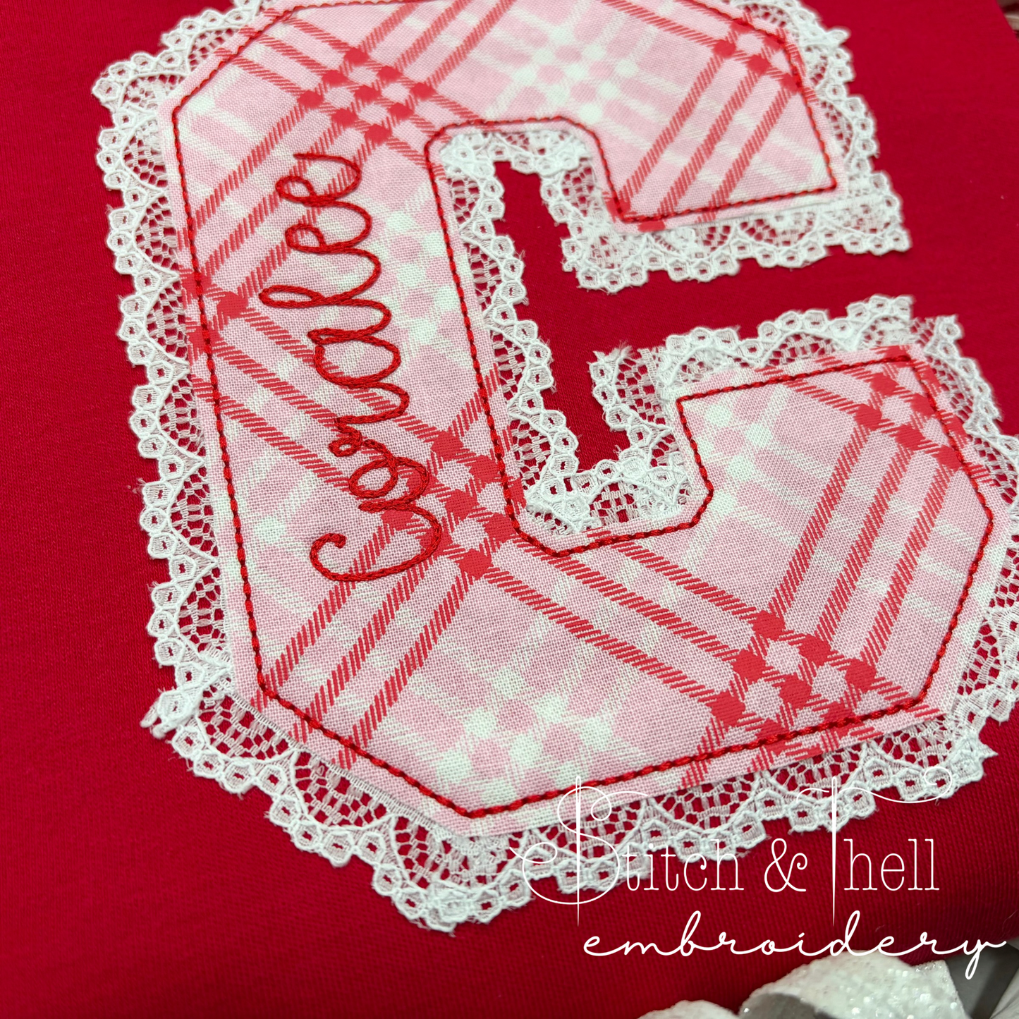 Lace Monogram