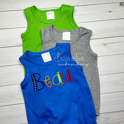 Unisex Bubble Romper