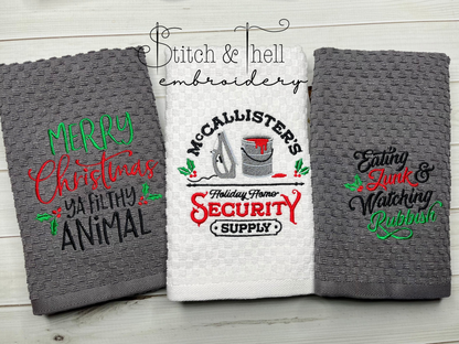 Christmas Movie Towel Set