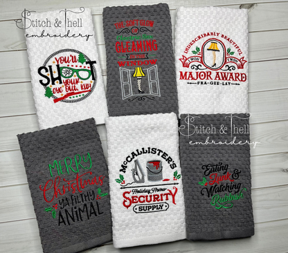 Christmas Movie Towel Set