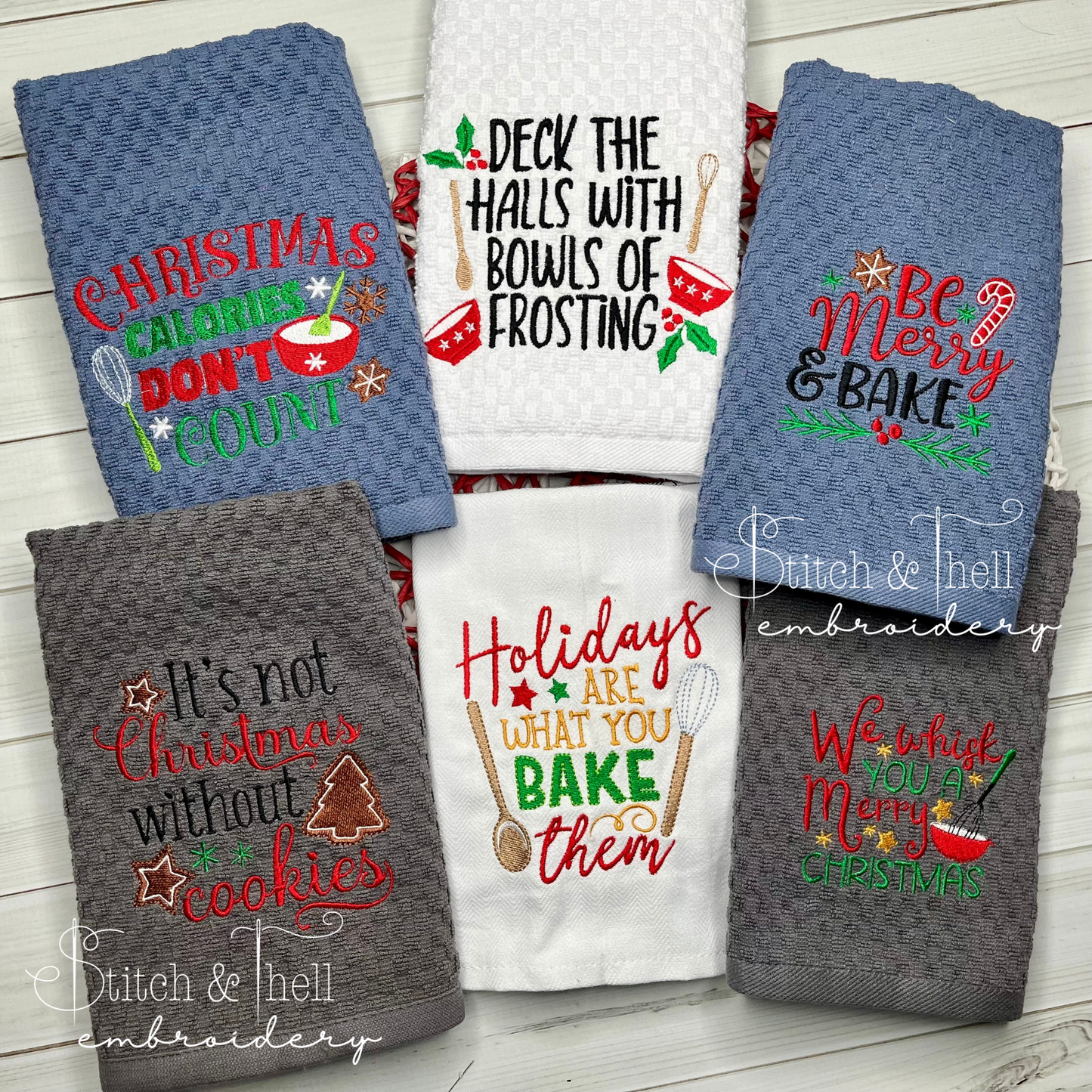 Christmas Baking Towel Set